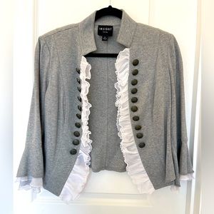 Gray blazer, size 6